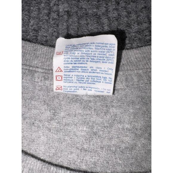 Surf Style Florida MIAMI Vice Mens Pullover T-Shirt Heather Gray L 80's 90's - Picture 6 of 9